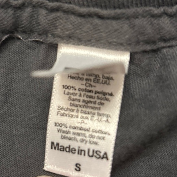 Official R.E.M Tour T Shirt- S- 03 European Dates - Gray - Picture 7 of 13